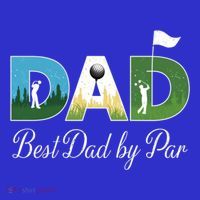 Funny Best Papa By Par FatherS Day Dad Grandpa Golfer Gift T-Shirt thumb 7