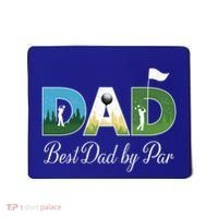 Funny Best Papa By Par FatherS Day Dad Grandpa Golfer Gift Mousepad thumb 0