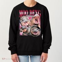 Funny Baby Pygmy Hippo Moodeng Women's Sweatshirt thumb 0
