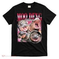 Funny Baby Pygmy Hippo Moodeng T-Shirt thumb 0