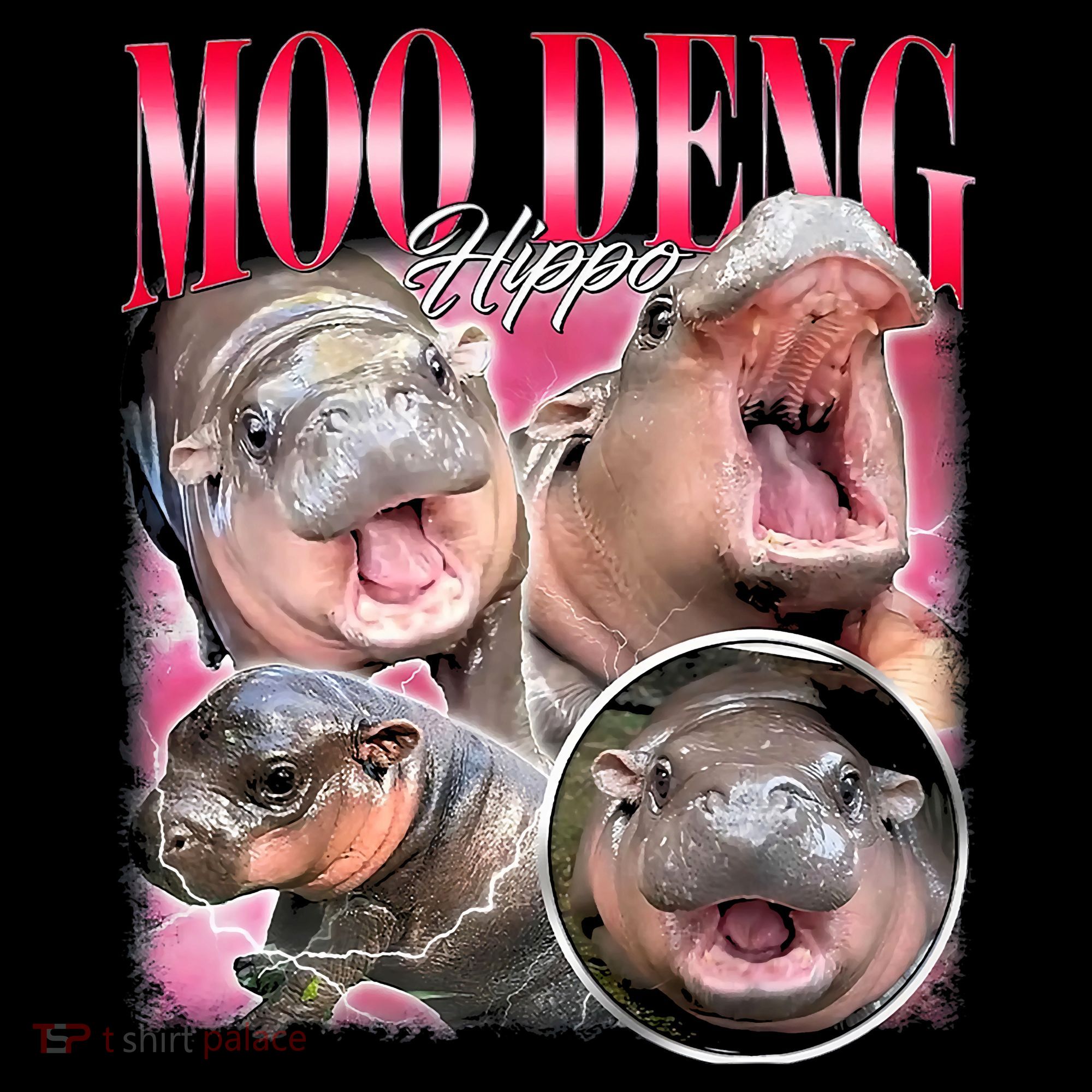 Funny Baby Pygmy Hippo Moodeng Women's Hoodie