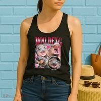 Funny Baby Pygmy Hippo Moodeng Women's Tank Top thumb 2
