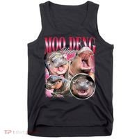 Funny Baby Pygmy Hippo Moodeng Tank Top thumb 0
