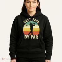 Funny Best Papa By Par Father's Day Golf Gift Hoodie thumb 5