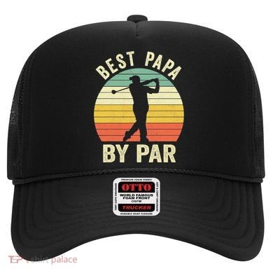 Funny Best Papa By Par Father's Day Golf Gift Hat