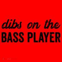 Funny Bass Player Wife Dibs On The Bass Player Santa Hat thumb 1