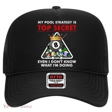 Funny Billiards Pool Design Pool Player Sports Gift Hat