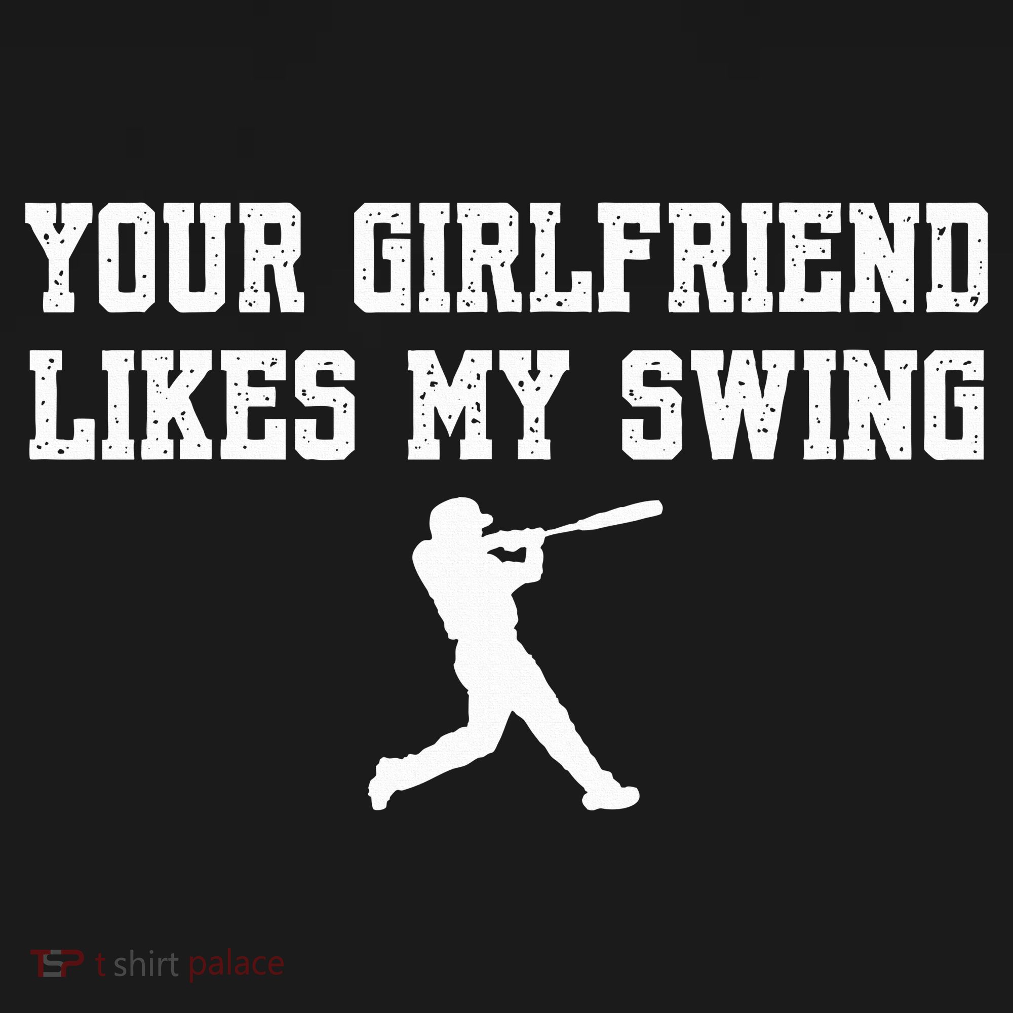 Funny Baseball Quote Your Girlfriend Likes My Swing Yo.Uth Women's Hoodie