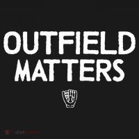 Funny Baseball Quote Outfield Matters Outfielders Women's Hoodie thumb 2