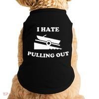 Funny Boating Quote I Hate Pulling Out For Boat Captain Doggie Tank thumb 0