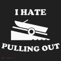 Funny Boating Quote I Hate Pulling Out For Boat Captain Golf Towel thumb 3