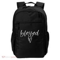 Funny Blessed Religious Faith Christian Jesus Backpack thumb 0