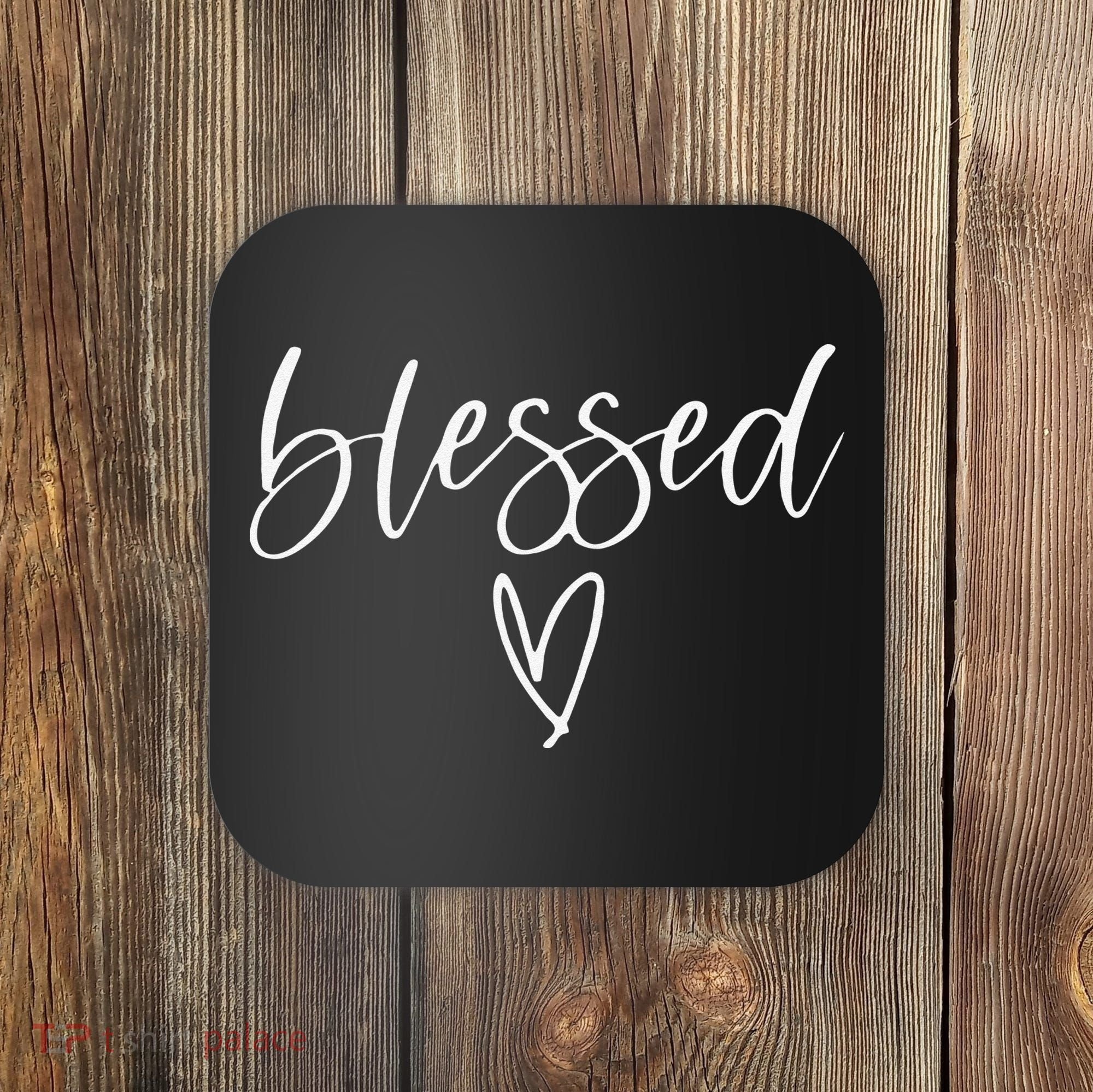 Funny Blessed Religious Faith Christian Jesus Coaster
