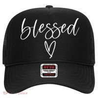 Funny Blessed Religious Faith Christian Jesus Hat thumb 0