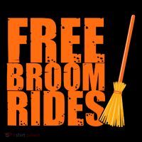 Free Broom Rides Funny Halloween Coffee Mug thumb 5