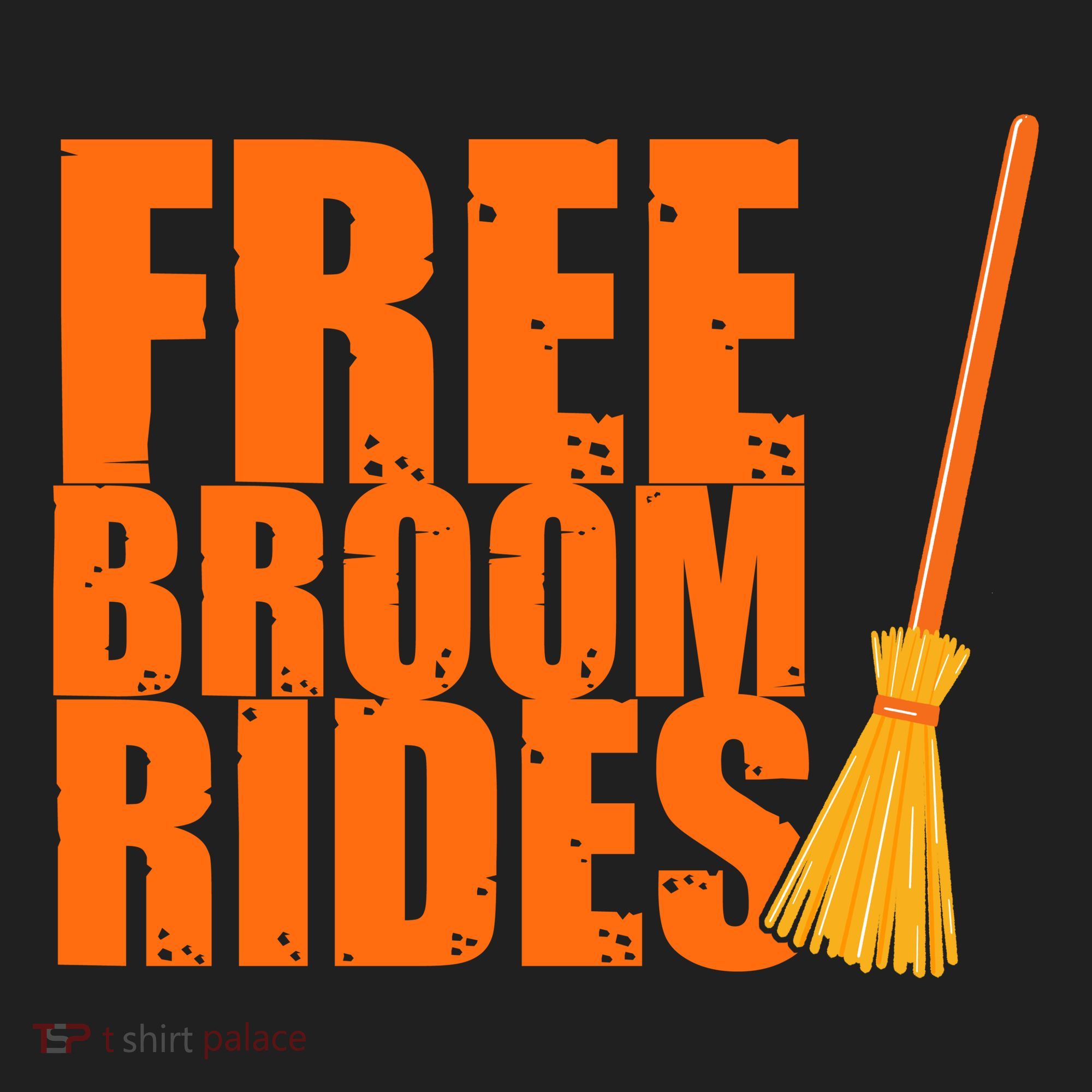 Free Broom Rides Funny Halloween Beanie