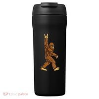 Funny Bigfoot Rock On Sasquatch Rock And Roll Gift 24oz Duet Stainless Steel Tumbler thumb 0