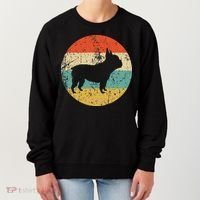 French Bulldog Retro Dog Women's Sweatshirt thumb 0