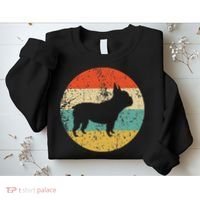 French Bulldog Retro Dog Sweatshirt thumb 2