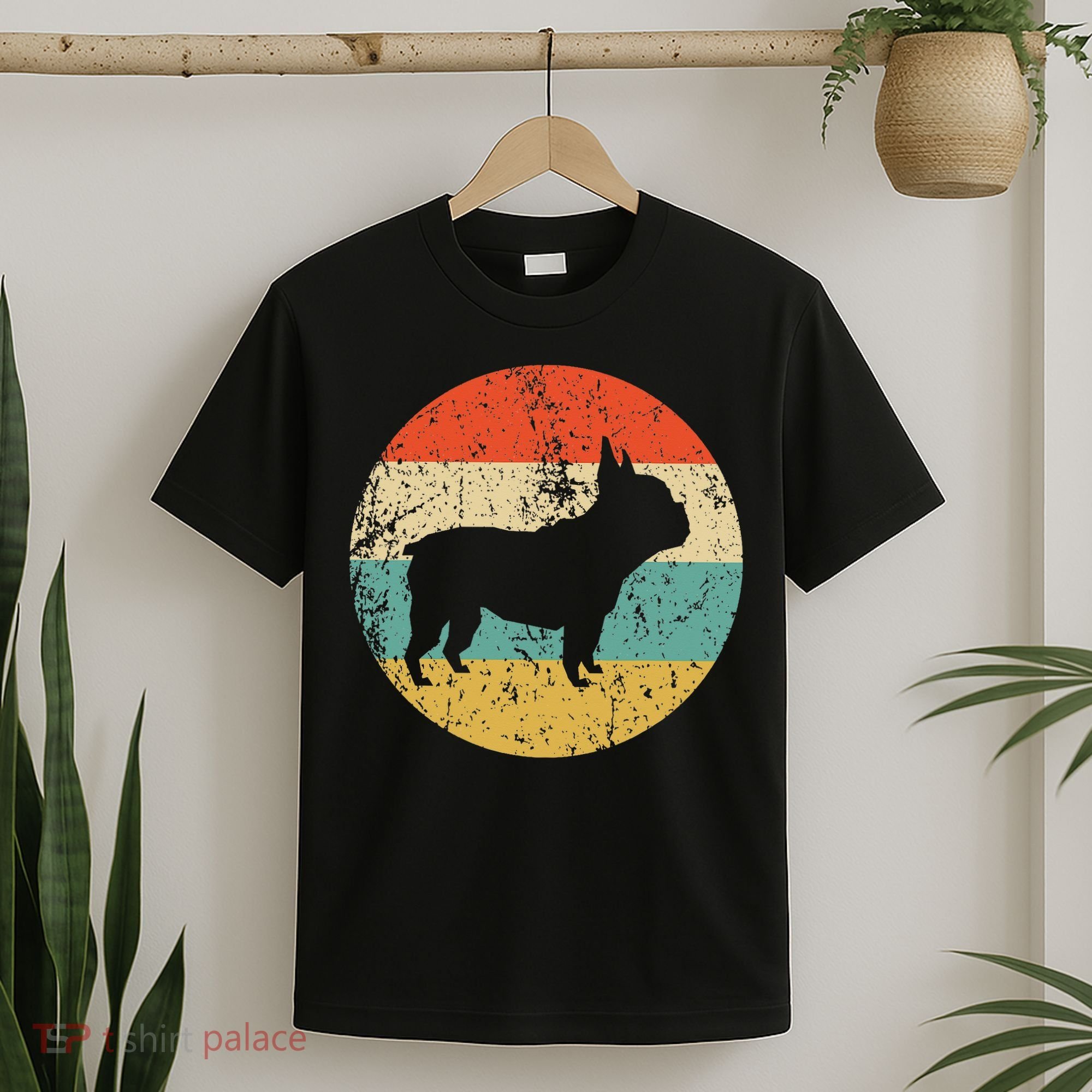 French Bulldog Retro Dog T-Shirt