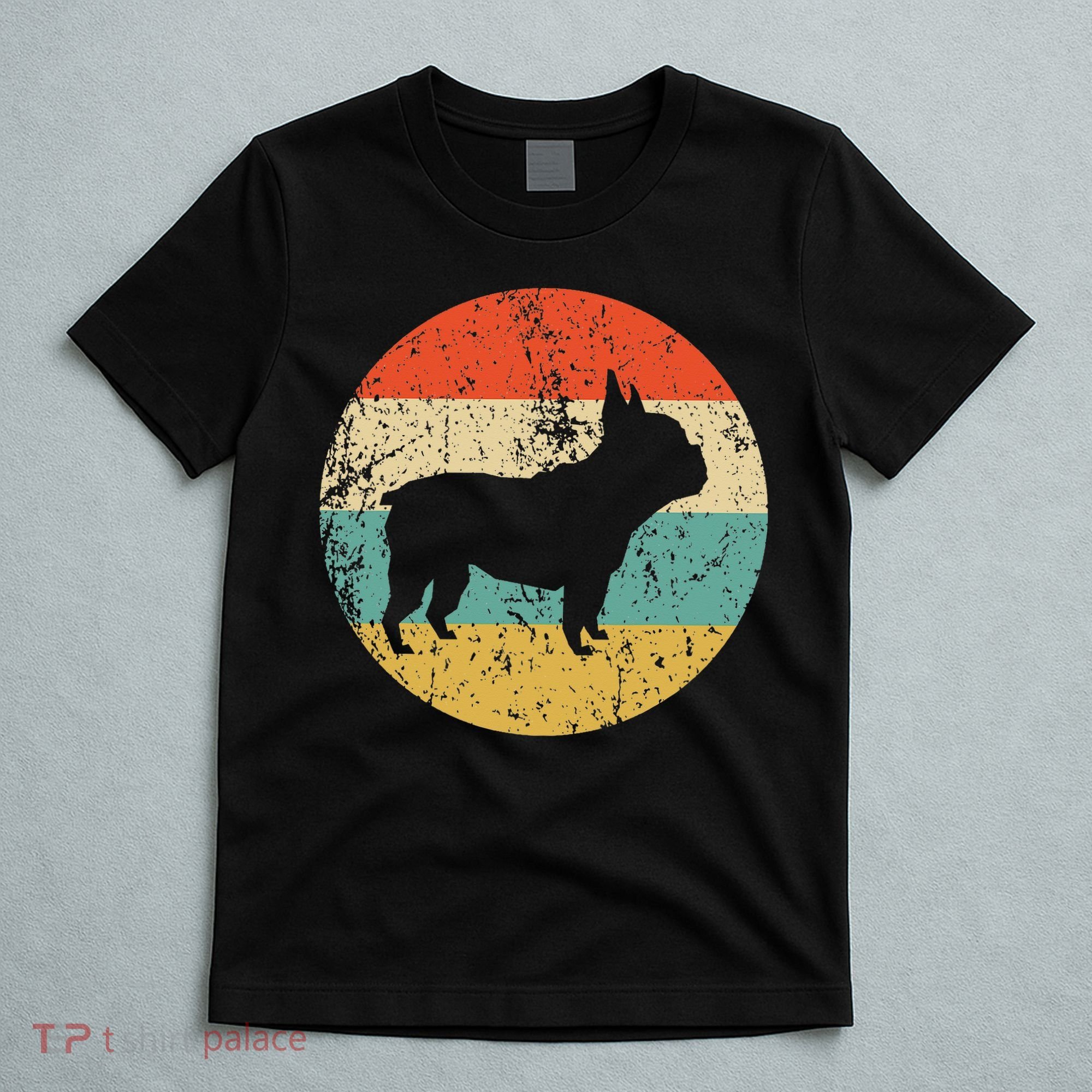 French Bulldog Retro Dog T-Shirt