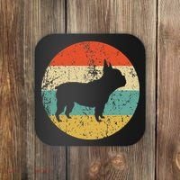 French Bulldog Retro Dog Coaster thumb 0