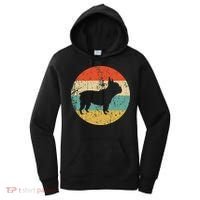French Bulldog Retro Dog Women's Hoodie thumb 0