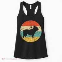 French Bulldog Retro Dog Women's Tank Top thumb 0