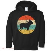 French Bulldog Retro Dog Toddler Hoodie thumb 0