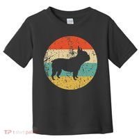 French Bulldog Retro Dog Toddler T-Shirt thumb 0