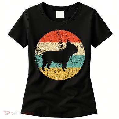 French Bulldog Retro Dog Women's T-Shirt