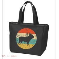 French Bulldog Retro Dog Tote Bag thumb 3