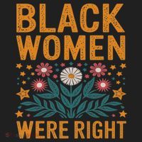 Floral Boho Resist Anti Trump Black Women Were Right Tumbler thumb 3