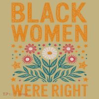 Floral Boho Resist Anti Trump Black Women Were Right Long Sleeve Shirt thumb 2