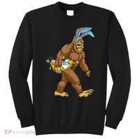 Funny Bigfoot Rabbit Carrying Eggs Yeti Easter Day  Wo Sweatshirt thumb 0