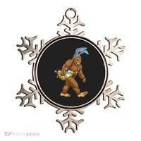 Funny Bigfoot Rabbit Carrying Eggs Yeti Easter Day  Wo Ornament thumb 0