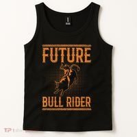 Future Bull Rider Quote For A Bull Rider Tank Top thumb 2
