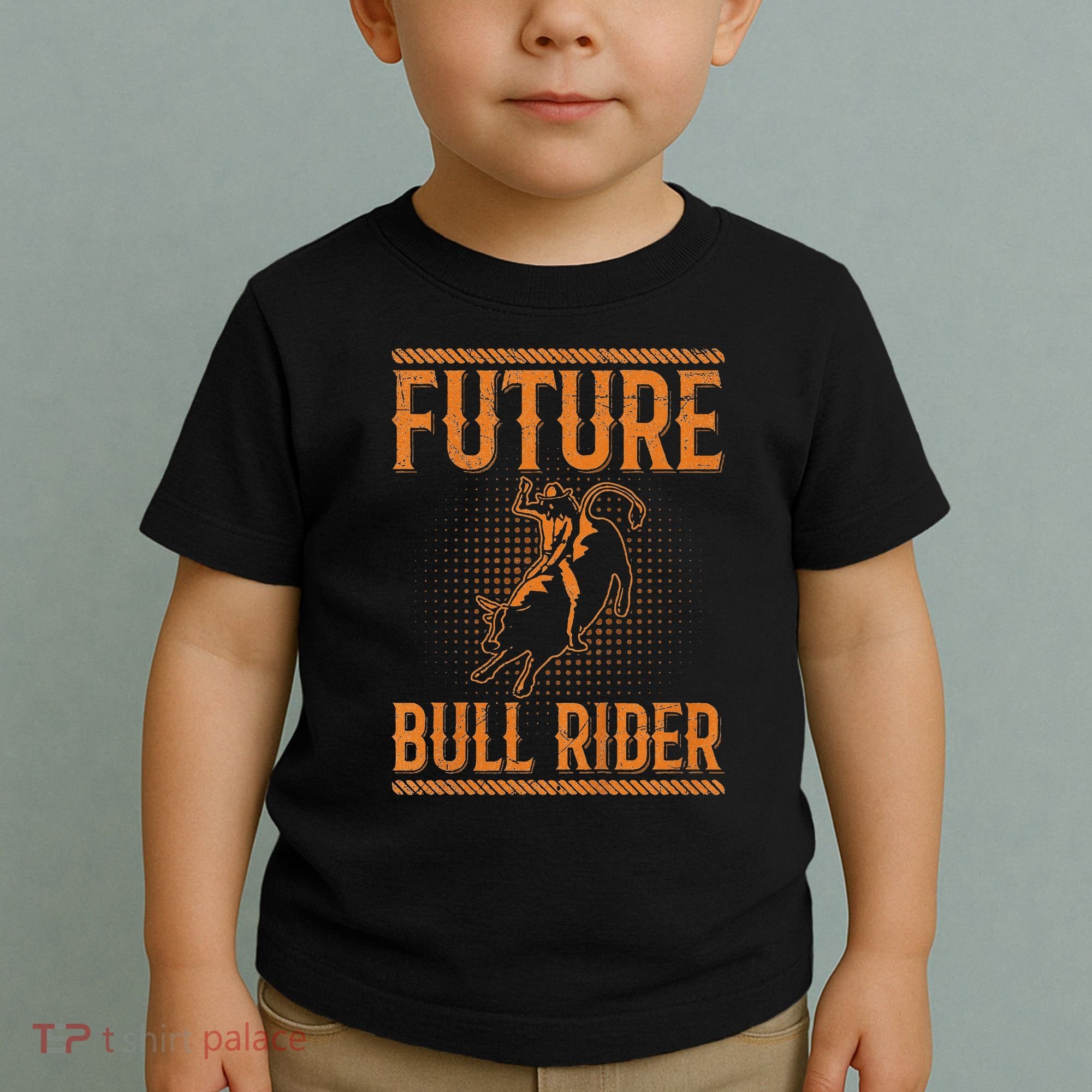 Future Bull Rider Quote For A Bull Rider Toddler T-Shirt