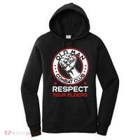 Funny Bjj Respect Your Elders Old Man Combat Club Mma Women's Hoodie thumb 0