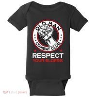 Funny Bjj Respect Your Elders Old Man Combat Club Mma Baby Bodysuit thumb 0