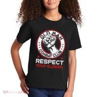 Funny Bjj Respect Your Elders Old Man Combat Club Mma Kids T-Shirt thumb 2