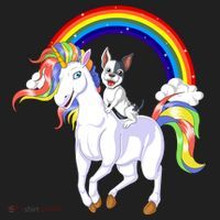 French Bulldog Riding Unicorn Beanie thumb 2