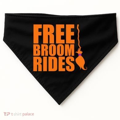 Free Broom Rides USA-Made Doggie Bandana