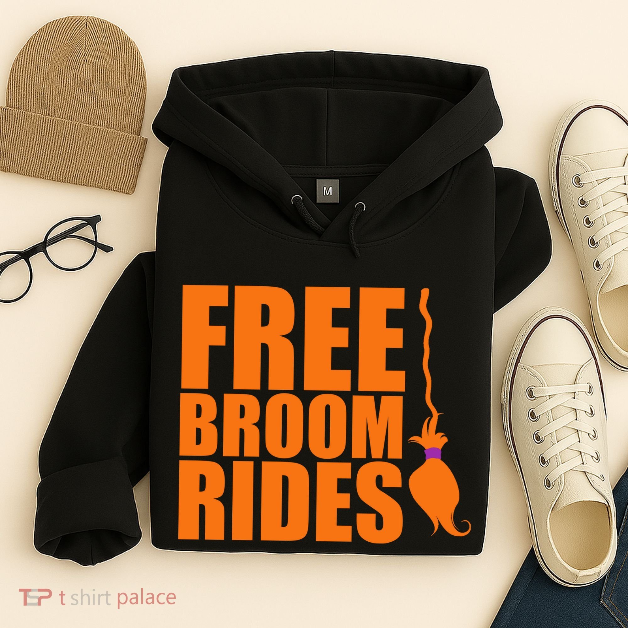 Free Broom Rides Hoodie