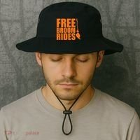 Free Broom Rides Bucket Hat thumb 2