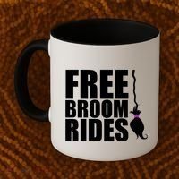 Free Broom Rides Coffee Mug thumb 2