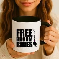Free Broom Rides Coffee Mug thumb 3