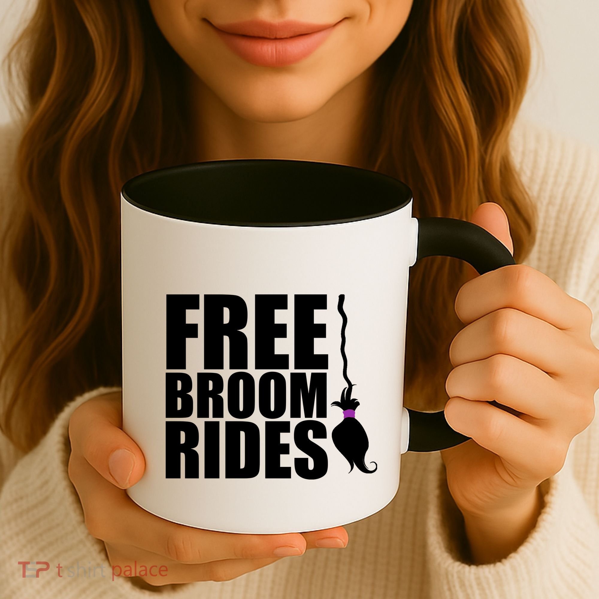 Free Broom Rides Coffee Mug