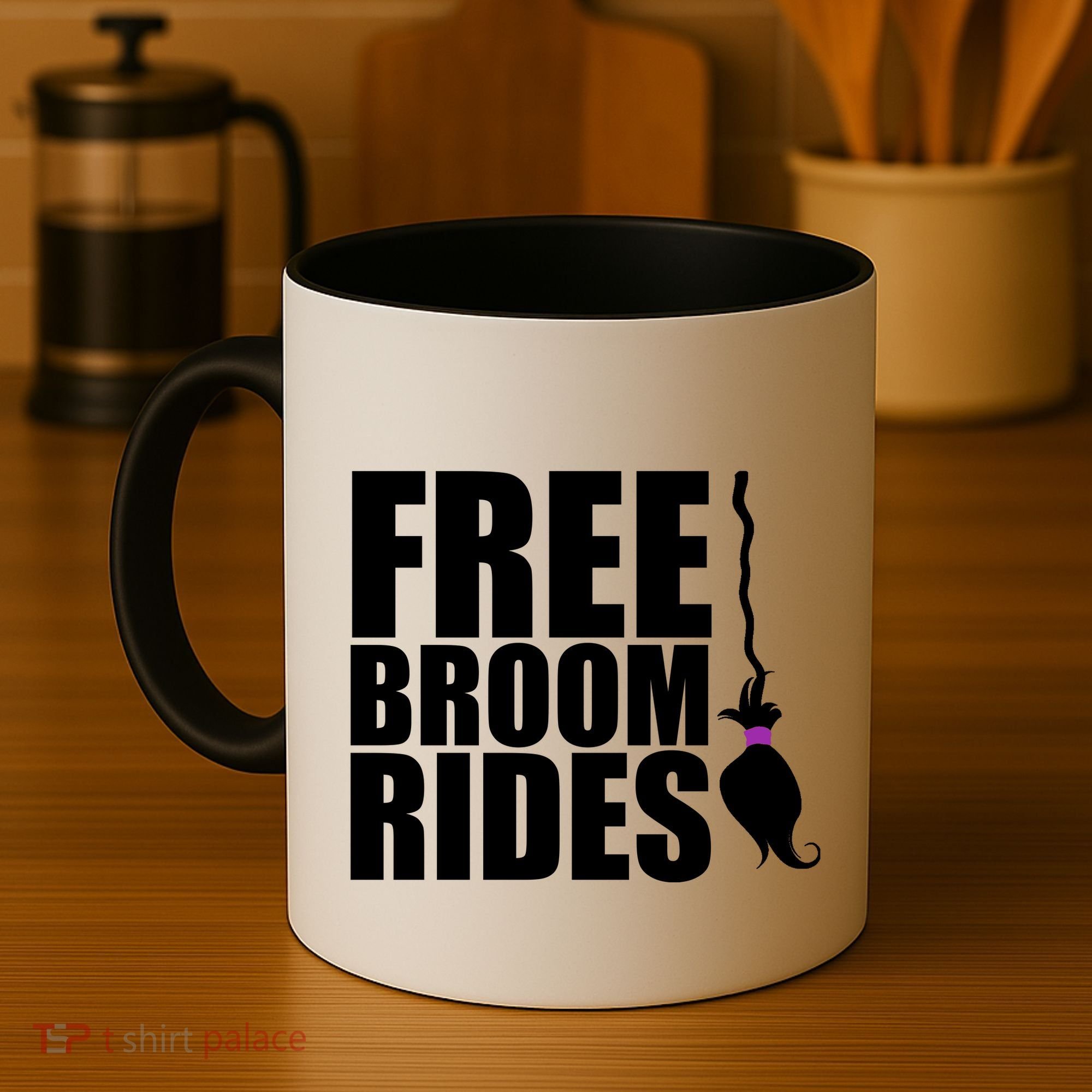 Free Broom Rides Coffee Mug
