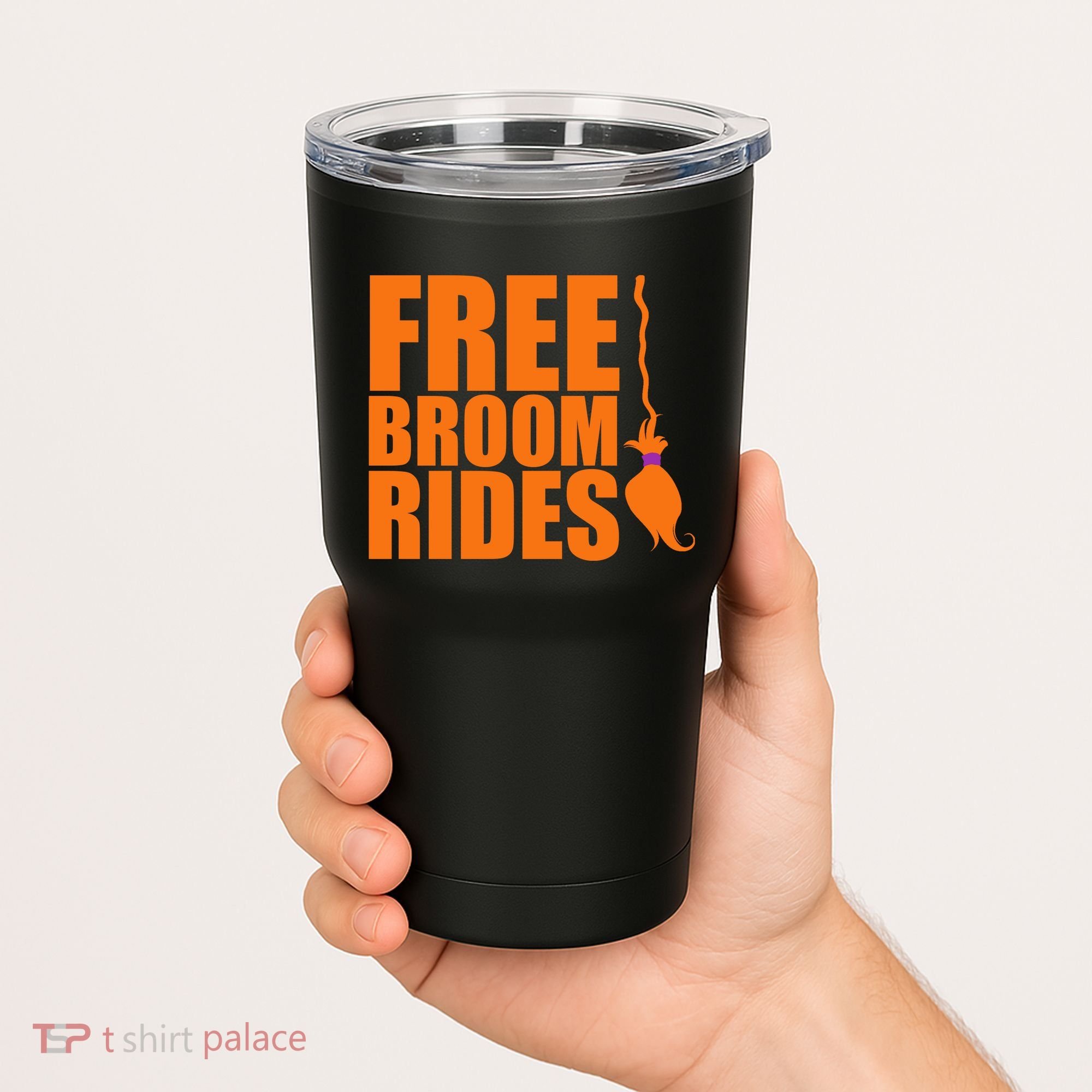 Free Broom Rides Tumbler